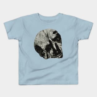 Skull Monster Cut Out Kids T-Shirt